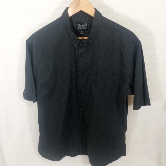 Retrofit Brand Mfg Men's Short Sleeve Button Up Size X large. - Picture 1 of 4